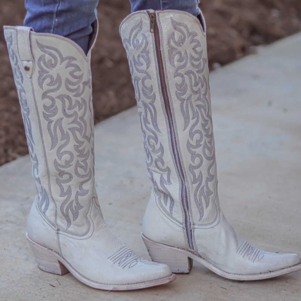 Liberty Black Allie Nite Life Beige Cowboy Boot